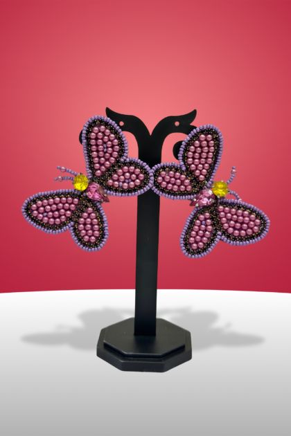 ButterFly Beaded Earing