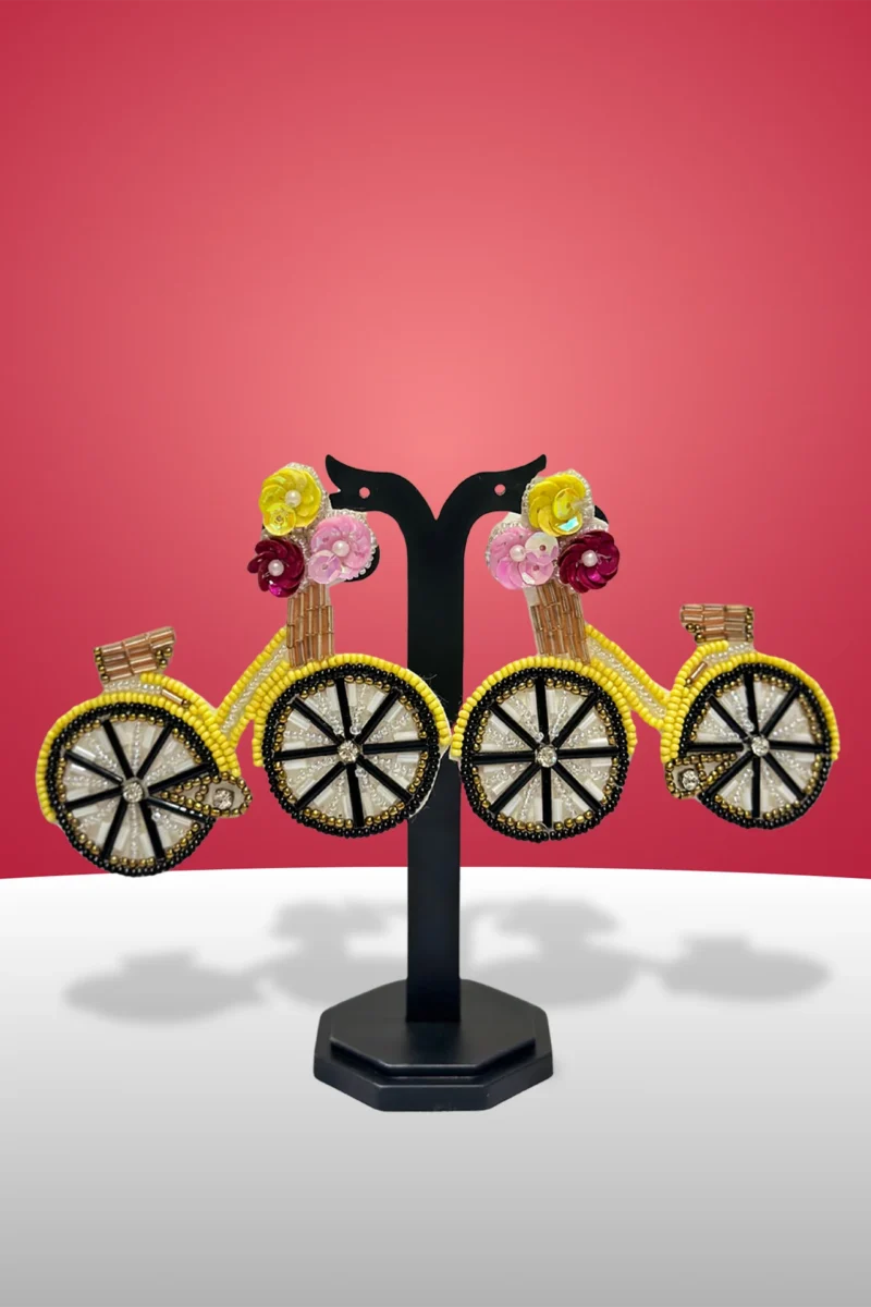 Cycle Hand Made Earring