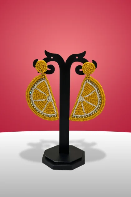Orangy Summer Earrings