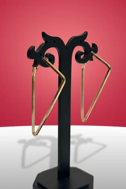 Triangle Metal Earrings